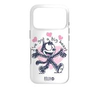 Custodia per iPhone 17 Pro Felix The Cat I’ve Got A Big Heart Scribble