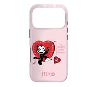 Custodia per iPhone 17 Pro Felix The Cat Valentine I’m Hooked On You