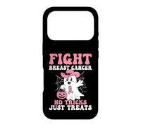 Custodia per iPhone 17 Pro Fight Breast Cancer No Tricks Just Treats