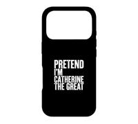 Custodia per iPhone 17 Pro Fingere che io sia Caterina la Grande