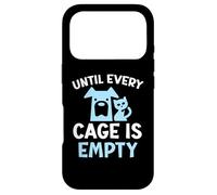 Custodia per iPhone 17 Pro Fino a quando ogni gabbia è vuota Diritti degli animali salvatori animali