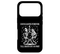 Custodia per iPhone 17 Pro Fino alla morte non ci separi scheletro sposa sposo coppia abbinamento