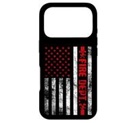 Custodia per iPhone 17 Pro Fire Department Firefighter Fireman Fire Rescue Firefighting