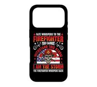 Custodia per iPhone 17 Pro Firefighters I'm The Storm Firefighter American Flag Fireman