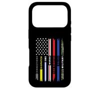 Custodia per iPhone 17 Pro First Responder Hero Flag Nurse EMS Police Design