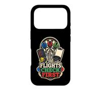 Custodia per iPhone 17 Pro FLIGHTS CHECK FIRST Freccette