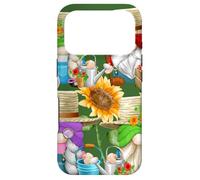 Custodia per iPhone 17 Pro Floral Gardening Gnome Graphic For Sunflower Mom And Dad