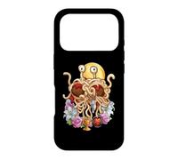 Custodia per iPhone 17 Pro Flying Spaghetti Monster FSM Coquette Christian a forma di cuore floreale