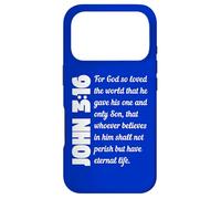 Custodia per iPhone 17 Pro For God so loved the world John 3:16