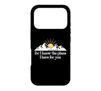 Custodia per iPhone 17 Pro For I Know the Plans I Have For You Bible Jeremiah 29:11 God