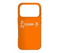 Custodia per iPhone 17 Pro Formula matematica Bitcoin per gli amanti delle criptovalute Cypherpunk