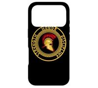 Custodia per iPhone 17 Pro Forza Onore Disciplina Combattente Soldato Spartan Spada