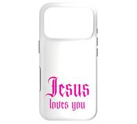 Custodia per iPhone 17 Pro Forza per incoraggiarti nei momenti difficili, Gesù ti ama
