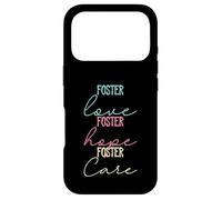 Custodia per iPhone 17 Pro Foster Care Hope Love Famiglia abbinata per l"adozione dei genitori