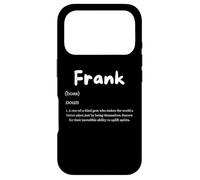Custodia per iPhone 17 Pro Frank Definition Personalized Name Custom Costume For Franks