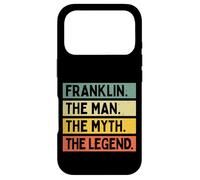 Custodia per iPhone 17 Pro Franklin The Man The Myth The Legend Funny Personalizzato