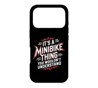 Custodia per iPhone 17 Pro Frase Minibike "It's A Minibike Thing "