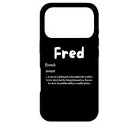 Custodia per iPhone 17 Pro Fred Definition Personalized Name Custom Costume Fredrick