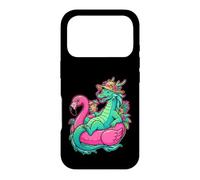 Custodia per iPhone 17 Pro Freddo Drago Flamingo Galleggiante Vacanze Estive
