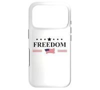 Custodia per iPhone 17 Pro Freedom Sign That Says Freedom Flag Legalize Freedom America