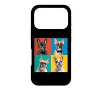 Custodia per iPhone 17 Pro Frenchie Puppys Ritratto Foto Bulldog francese Bouledogue