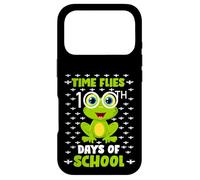 Custodia per iPhone 17 Pro Frog Fly 100 giorni di scuola tempo vola insegnante ragazzo ragazza