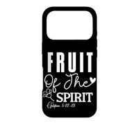 Custodia per iPhone 17 Pro Frutti dello Spirito Galati 5:22-23 Design Motivazionale