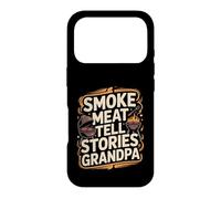 Custodia per iPhone 17 Pro Fumo Carne Raccontare Storie Nonno BBQ Grilling