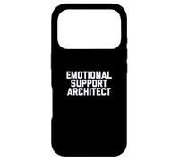 Custodia per iPhone 17 Pro Fun Emotional Support Architect Job Occupation Therapy Joke