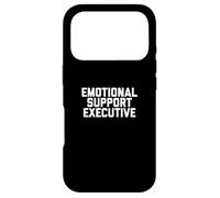 Custodia per iPhone 17 Pro Fun Emotional Support Executive Joke