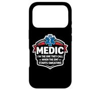 Custodia per iPhone 17 Pro Fun Medic I'm The One They Call When The EMT inizia a sudare