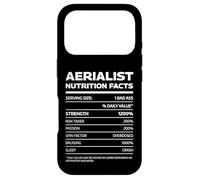 Custodia per iPhone 17 Pro Funny Aerialist Valori Nutrizionali Lira aerea, Sete, Hoop