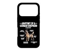 Custodia per iPhone 17 Pro Funny Anatomy Pastore Tedesco Amanti Pastore Tedesco Cane Pastore