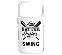 Custodia per iPhone 17 Pro Funny Baseball Batter Batter Swing Hey Game Day Baseball Mom