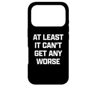Custodia per iPhone 17 Pro Funny British Phrase At Least it Can't Get Any Worse