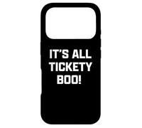 Custodia per iPhone 17 Pro Funny British Slang It's All Tickety Boo!