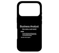 Custodia per iPhone 17 Pro Funny Business Analyst Definition Data Analyst Work