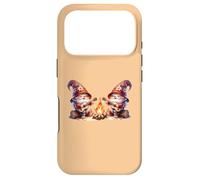 Custodia per iPhone 17 Pro Funny Camping Gnome Plays Guitar At The Campfire Funny Scout