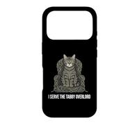 Custodia per iPhone 17 Pro Funny Cat Owner I Serve The Tabby Overlord
