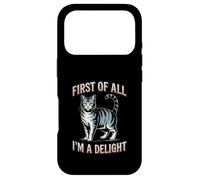 Custodia per iPhone 17 Pro Funny Cat Prima di tutto I'm A Delight Attitude