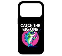Custodia per iPhone 17 Pro Funny Catch The Big One Fishing Fish