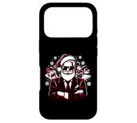 Custodia per iPhone 17 Pro Funny Christmas Spy Santa Agent For Men Women Secret Agent