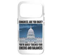 Custodia per iPhone 17 Pro Funny Congress US Capitol Politics Joke Washington DC Humor