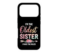 Custodia per iPhone 17 Pro Funny Daying Make The Rules Oldest Sister