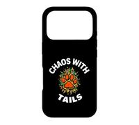 Custodia per iPhone 17 Pro Funny Dog Owner Chaos With Tails Pet Lover
