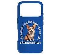 Custodia per iPhone 17 Pro Funny Every Snack You Make Red Pembroke Tricolor Corgi Lover