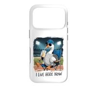 Custodia per iPhone 17 Pro Funny Goose Baseball Stadium Spectator Vivo qui ora