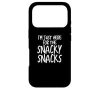 Custodia per iPhone 17 Pro Funny I'm Just Here for the Snacky Snacks Gear