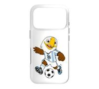 Custodia per iPhone 17 Pro Funny Inspired Soccer Player Playing Football Graphic