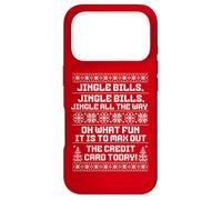 Custodia per iPhone 17 Pro Funny Jingle Bills Christmas Recession Inflation Economy